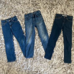 3 Boys jeans size 8